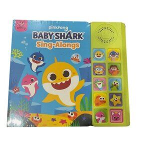 Pinkfong Baby Shark Sing-Alongs Interactive Sound Book With 10 Songs & Colorful